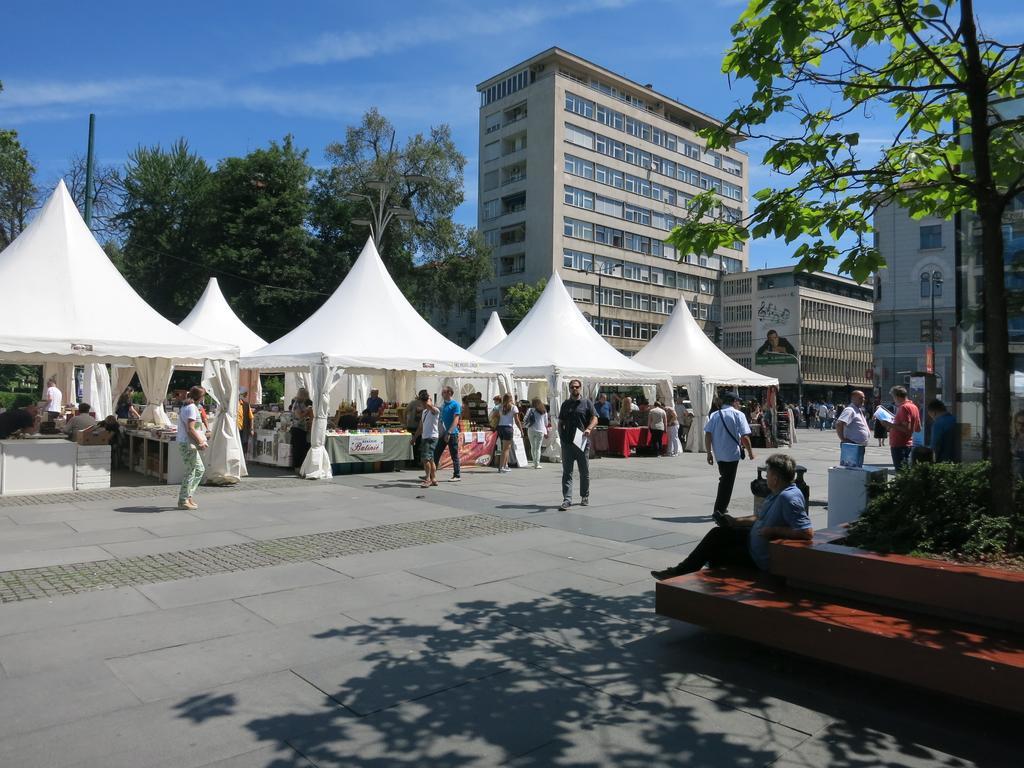 The Riverside Apartment - Downtown Saraybosna Dış mekan fotoğraf
